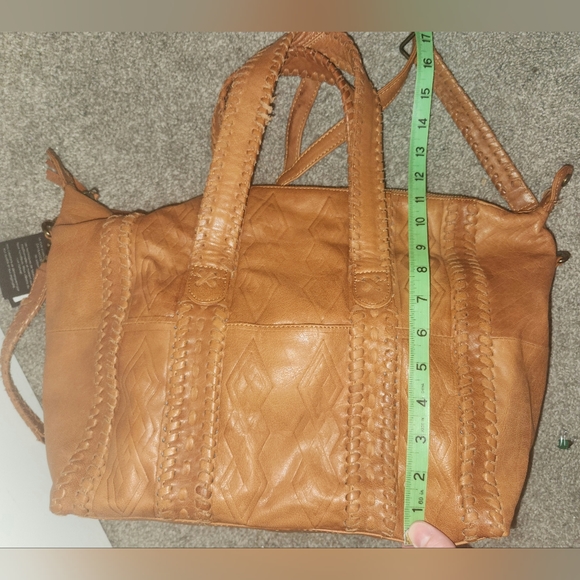 Day & Mood Penny Slouch Satchel in Cognac; Brand-new with Tags - Picture 14 of 16